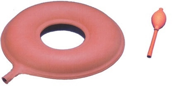 Sittring av gummi uppblåsbar, 45cm med pump