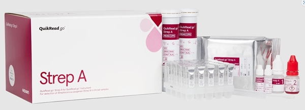 Test QuikRead go Strep A, 50 tester