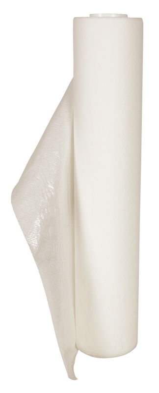Underläggsplast vitt, 0,50x65m 2-lag perf vit