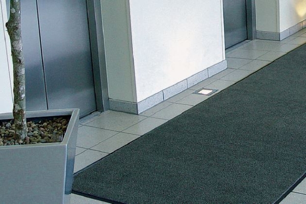 Entématta Vileda T-Mat Flex , 85x150cm mörkgrå