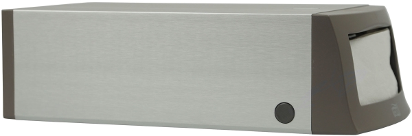 Dispenser servett Tork N1, 356x189x107mm aluminium - 2