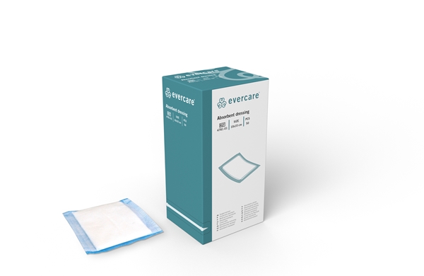 Absorberande förband evercare, 10x10cm steril - evercare® - 1
