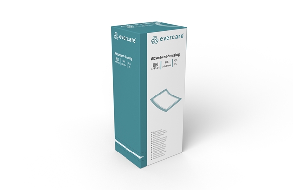 Absorberande förband evercare, 10x30cm steril - evercare® - 2