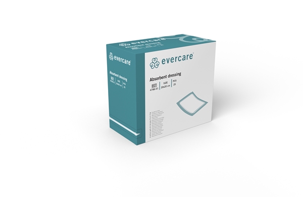 Absorberande förband evercare, 20x20cm steril - evercare® - 2