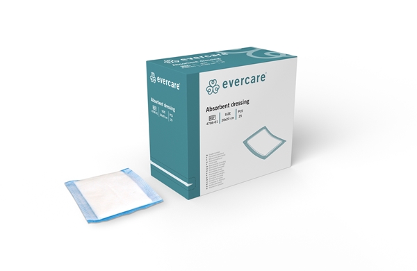 Absorberande förband evercare, 20x20cm steril - evercare® - 1
