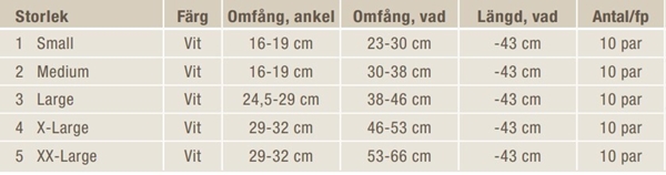 Antitrombosstrumpor knä Comprinet Pro, Stl 2 M vad 30-38cm - Comprinet - 2