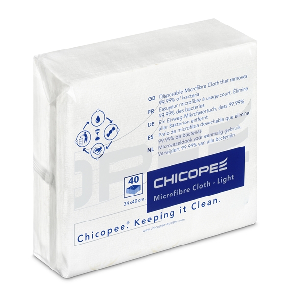 Torkduk Microfiber light, 34x40cm vit - EasiTex