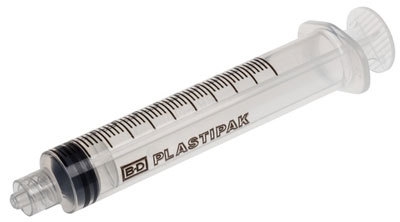 Spruta luerlock 3kompPlastipak, 10ml grad 0,2ml centrerad