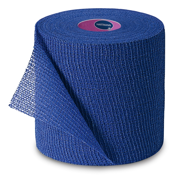 Kohesiv fixeringsbinda Peha-Haft, 8cmx20m blå latexfri - Peha-Haft  