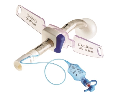 Trakealkanyl Uniperc, 9,0 m Soft Seal kuff justerbar