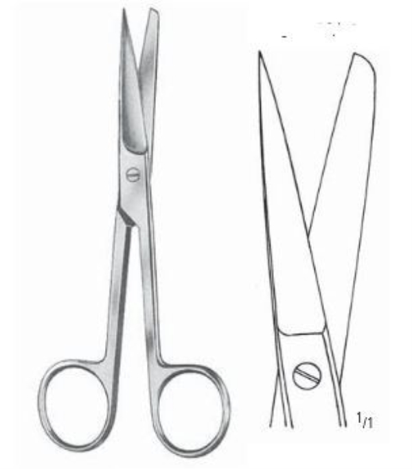 Sax op rak spets/trubb, 15cm