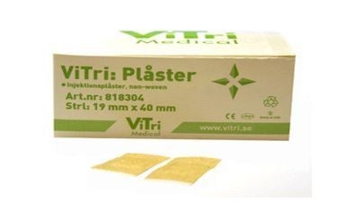 Injektionsplåster nonwoven Vitri, 1,4x4cm beige