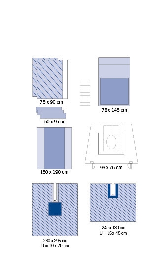 Op set Axelset evercare, assbordspåse - evercare®