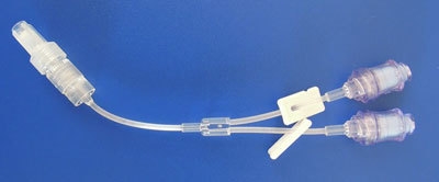 Injektionsventil SWAN-lock, 10cm slang Y grenad