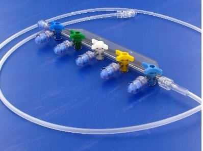 Kranblock Multiflow 5, 150cm Swan-lock Green Line