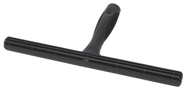 Tvättpälshållare fast Ettore, 35cm svart Pro Grip