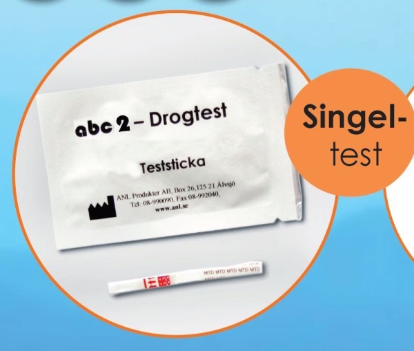 Drogtest Singel, Methylfenidat/MPA