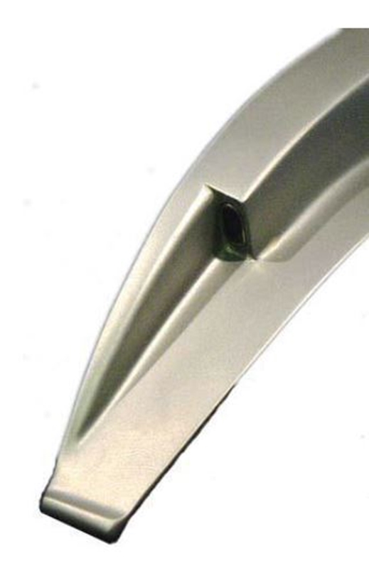 Laryngoskopblad Smoothline, Mac 1 matt yta