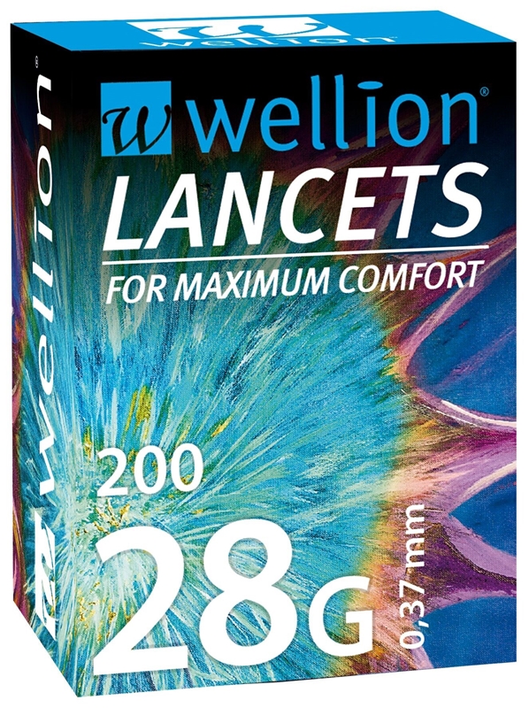 Lansett Wellion, 28G (0,37mm) blå 200-p - 1