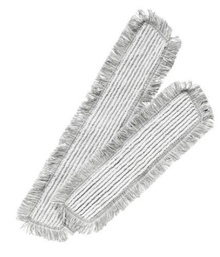 Mopp torr/fukt Glenta Ultra HD, 60cm grå/vit fransad kant  - Glenta