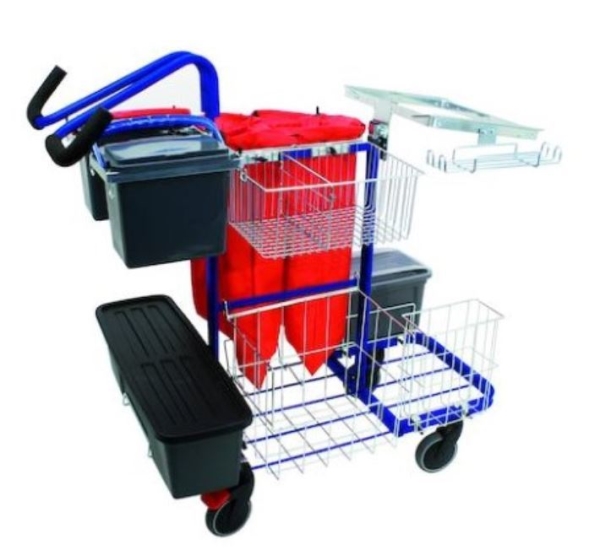 Städvagn KBM Metodvagn, 116x68x112cm blå - Kbm