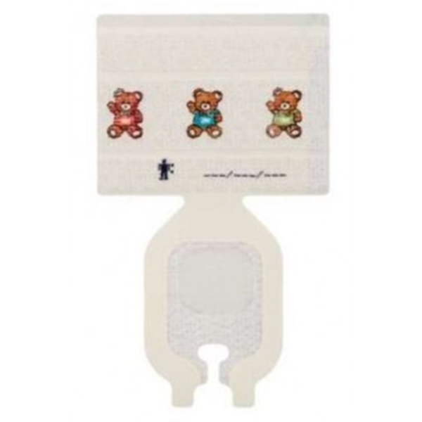 Venkateterförband Tegaderm IV Advanced, 3,8x4,5cm slits förstärkt ped - Tegaderm