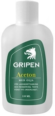 Aceton med olja Gripen, 150ml