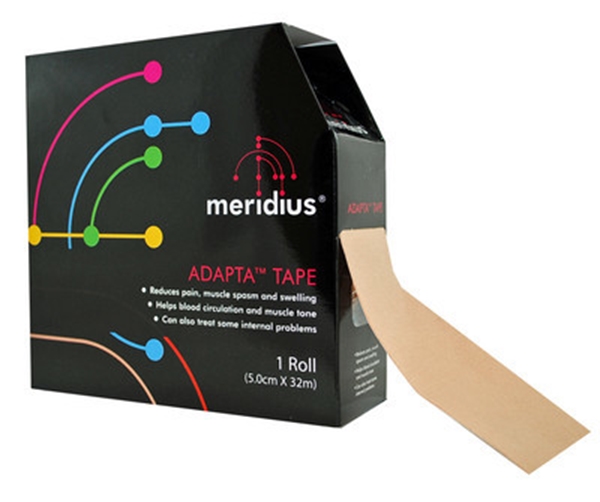 Stödtejp Meridius, 5cmx32m Kinesiotape beige - Meridius