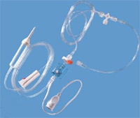 Tryckmätningsset DTX Plus, 150cm artär 1-linje röd