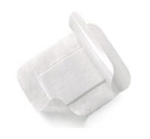 Absorberande häftande förband Curapor, 5x7cm (dyna 2,5x4cm) - Curapor