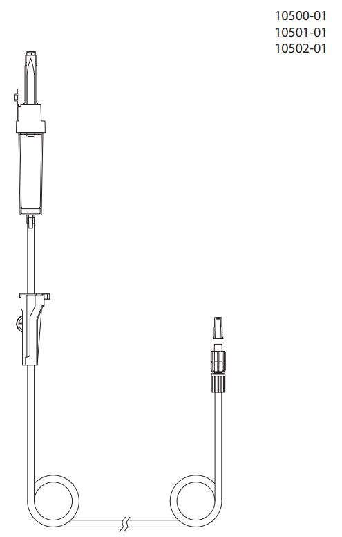 Infusions agg m luftn evercare, 220cm PVC-fri - evercare® inLine - 2
