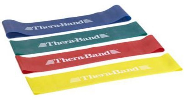 Träningsband Thera-Band Loops , 30,5cm Hård Grön - Thera-Band