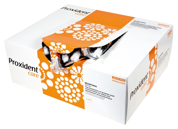 Muntork Proxident torr, large skumgummi singelpack - Proxident - 2