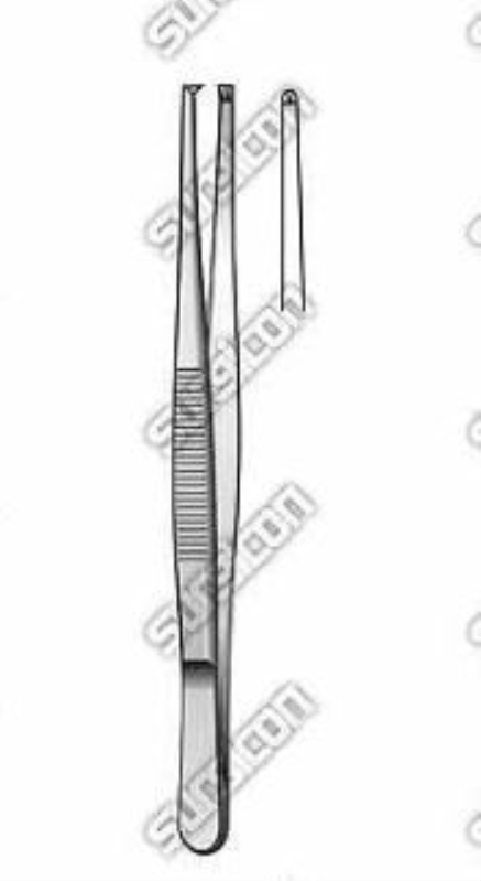 Pincett  klo 1x2, 14,5cm