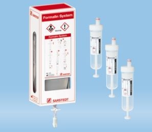 Formaldehydlösning buffrad 4% system, 450mL /9mL S-Monovette