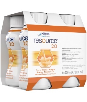 Resource 2.0, 4x200ml ananas mango - 2