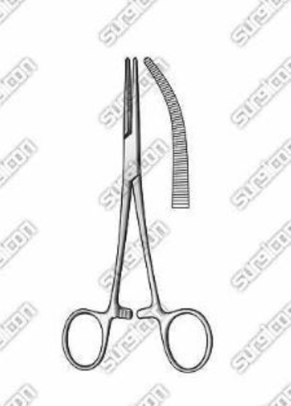 Peang böjd avd, 18cm Crile