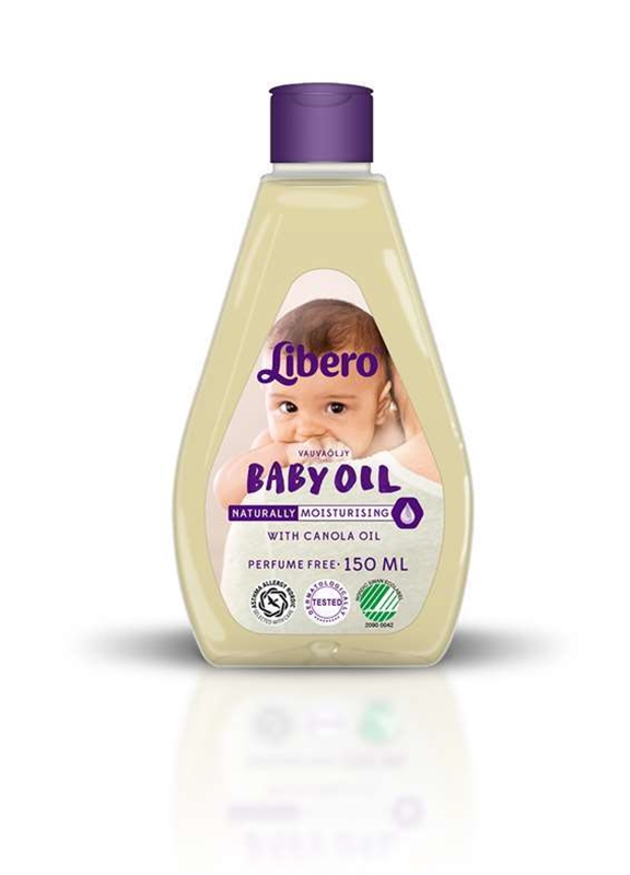 Babyolja Libero, 150ml oparfymerad