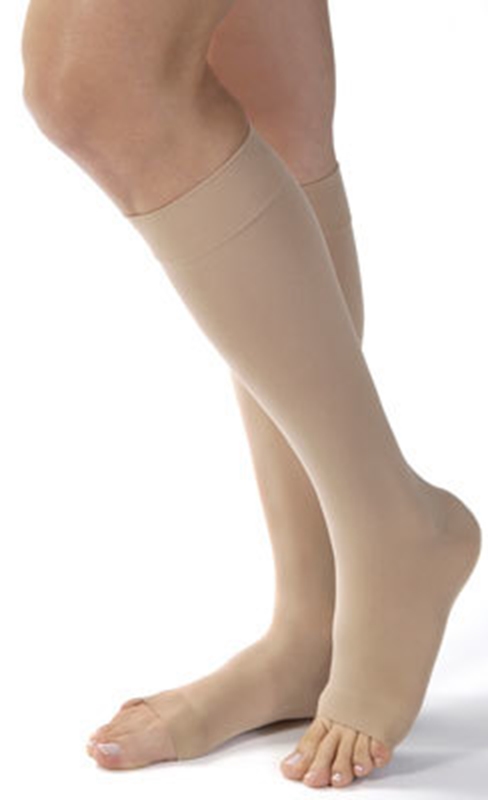 Kompressionsstrumpor knä klass 1 Opaque RAL, stl3 natural utan tå - Jobst