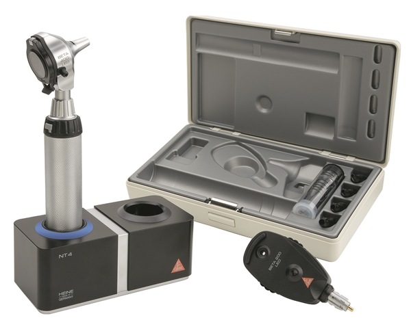 Diagnostikset HEINE BETA 400 F.O. LED med NT4, Oto/oftalmoskopset m laddare