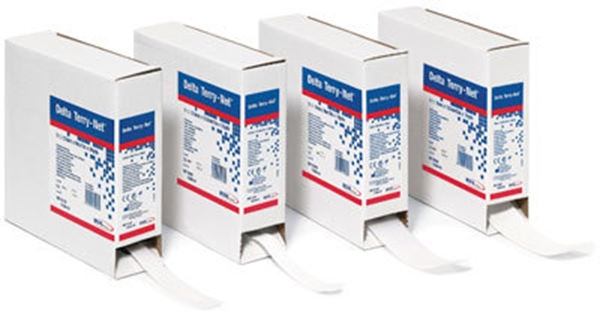 Kardborrband Delta Terry Net, 2,5cmx9m Loop - Delta