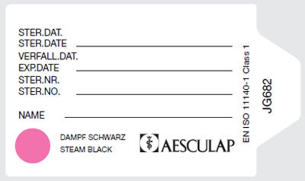 Plomberingsetikett SJ H, till sterilcontainer