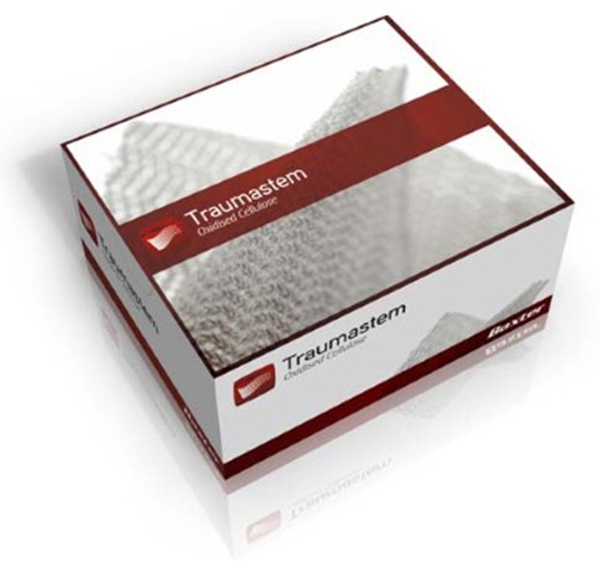 Hemostatikum Traumastem, 5x7,5cm, cellulosa