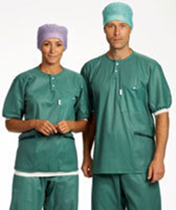 Avdelningskläder skjorta med mudd, S Barrier Extra Comfort - Barrier