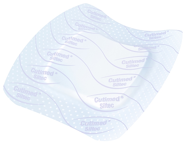 Skumförband silikon Cutimed Siltec, 7,5x7,5cm Border - Cutimed