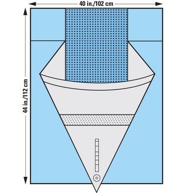 OP lakan Halyard Basics, 102x112cm med ficka