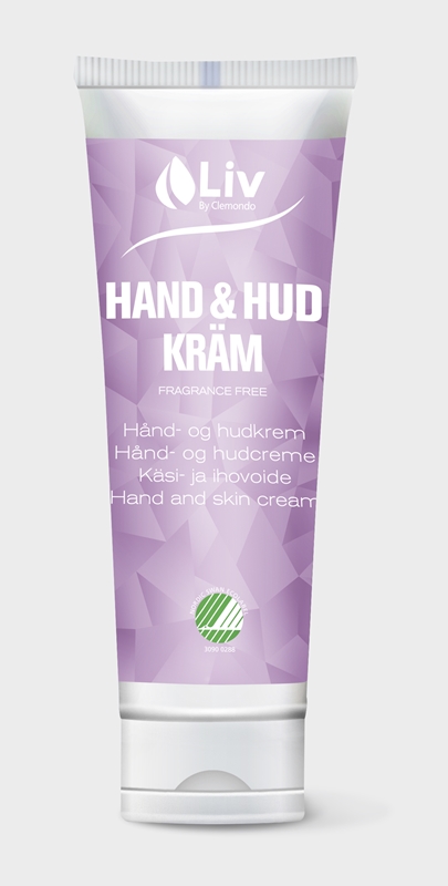 Hand & hudkräm LIV, 250ml tub oparfymerad - LiV