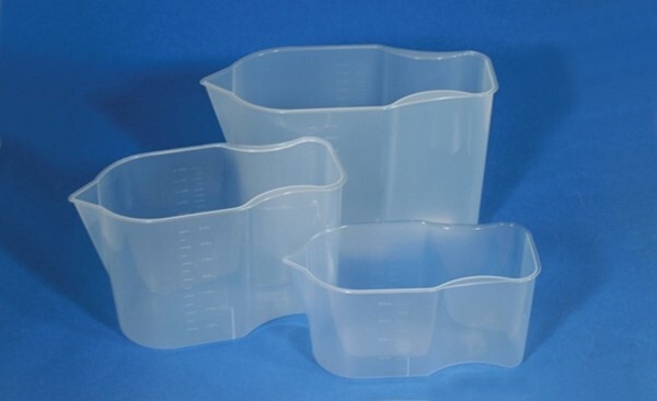 Tillbringare plast, 1000ml transparent