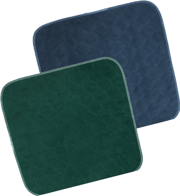 Sittskydd flergångs Heinex, 45x45cm blå velour - Heinex