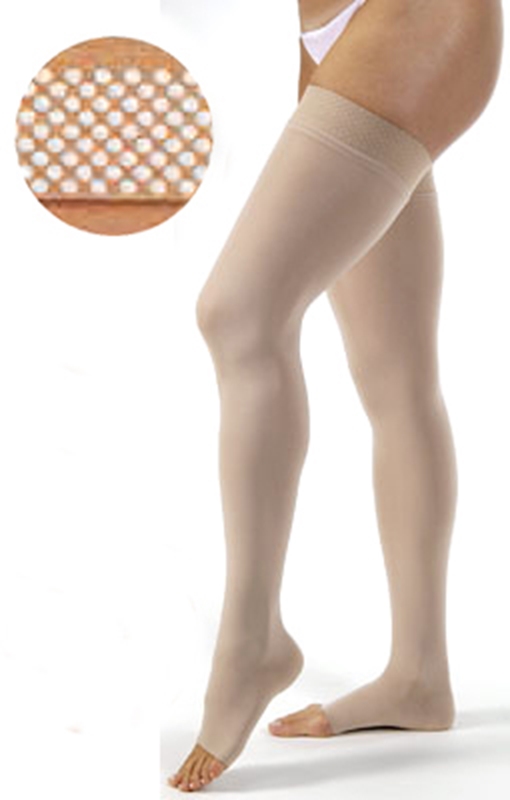 Kompressionsstrumpor lår klass 1 Opaque RAL, stl1 natural utan tå - Jobst